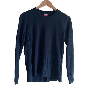 Icebreaker Merino 260 Wool Base Layer Women’s Large Black Hiking Gorpcore FLAW